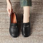 Exquisite Handcrafted Leather Women’s Shoes: Luxury & Elegance(Easn20181917)