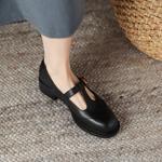 Handcrafted Luxury Leather Women's Shoes - Elegance Redefined(Easn20181911)