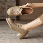 Luxury Handmade Leather Women's Shoes: Craftsmanship Meets Elegance(Easn20181925)