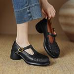 Luxurious Handmade Leather Women's Shoes: Elegance & Craftsmanship(Easn20181929)