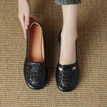 Sophisticated Handcrafted Genuine Leather Women’s Shoes - Luxury Redefined(Easn20181930)