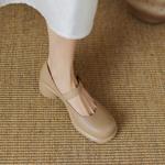 Elegant Handcrafted Leather Women's Shoes - Luxury Quality(Easn20181927)