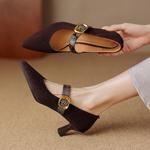 Handcrafted Luxury Leather Women's Shoes - Elegance Redefined(Easn20181955)