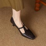 Elegantly Crafted Handmade Genuine Leather Women's Shoes(Easn20181952)