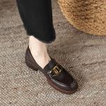 Luxurious Handcrafted Leather Shoes for Elegant Women(Easn20181907)