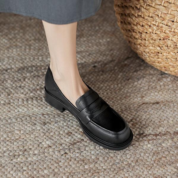 Handcrafted Luxury Genuine Leather Women's Shoes, Elegantly Made(Easn20181906)