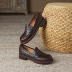 Handcrafted Luxury Genuine Leather Women's Shoes, Elegantly Made(Easn20181906)