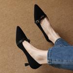 Exquisite Handcrafted Leather Women’s Shoes for Elegant Sophistication(Easn20181967)