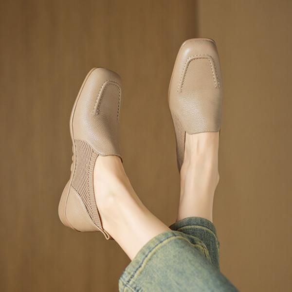 Exquisite Handcrafted Leather Women's Shoes: Luxury and Elegance Combined(Easn20182050)