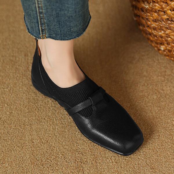 Elegant Handmade Genuine Leather Women's Shoes(Easn20182059)