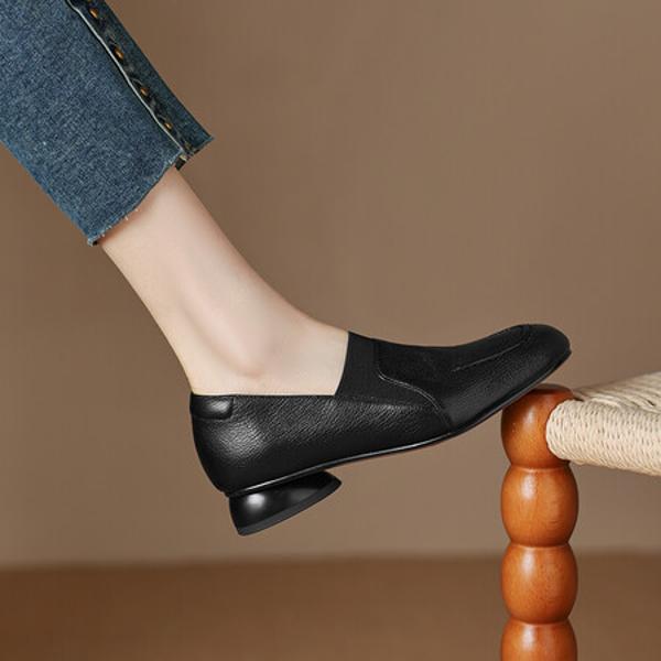 Exquisite Handcrafted Leather Women’s Shoes: Luxury Elegance(Easn20182079)