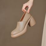 Exquisite Handmade Leather Women’s Shoes: Sophisticated Craftsmanship & Luxury(Easn20182071)