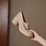 Exquisite Handmade Leather Women’s Shoes: Sophisticated Craftsmanship & Luxury(Easn20182071)