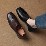 Handcrafted Luxury Leather Shoes for Elegant Women(Easn20182080)