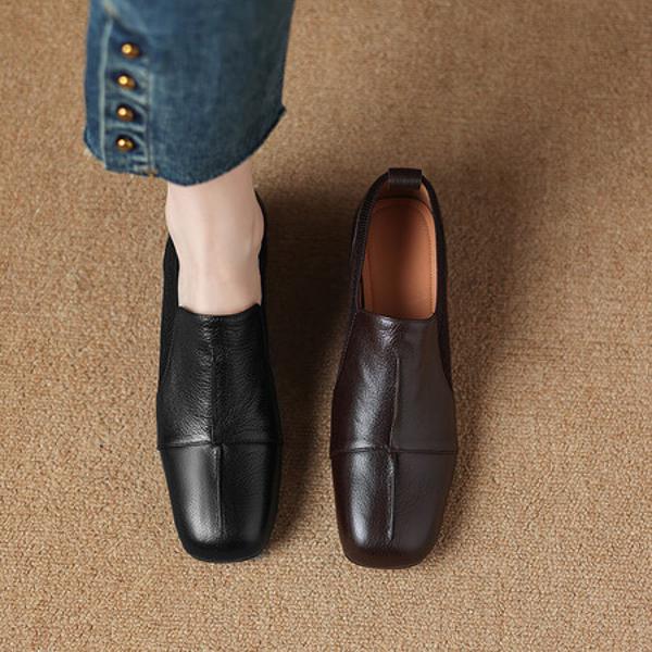 Handcrafted Luxury Leather Shoes for Elegant Women(Easn20182080)