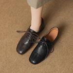 Luxurious Handcrafted Genuine Leather Women's Shoes: Elegant Craftsmanship(Easn20182123)