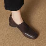 Handcrafted Luxury Leather Women's Shoes, Exquisite Quality(Easn20182120)