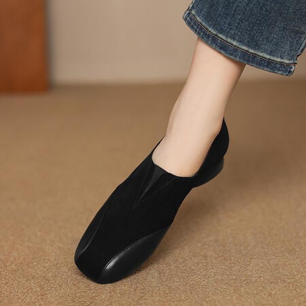 Handcrafted Luxury Leather Women's Shoes, Exquisite Quality(Easn20182120)