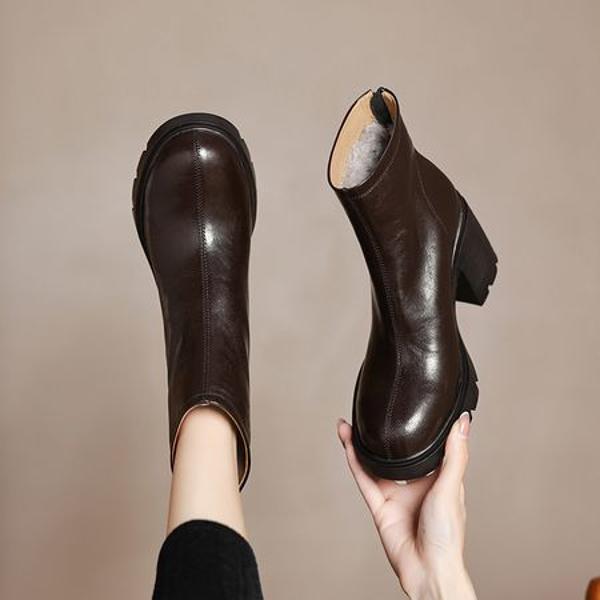 Exquisite Handmade Leather Women's Shoes: Elegance and Luxury Redefined(Easn20182259)