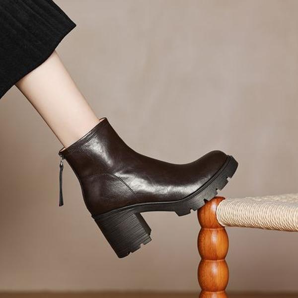 Exquisite Handmade Leather Women's Shoes: Elegance and Luxury Redefined(Easn20182259)