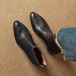 Elegant Handmade Genuine Leather Women's Shoes - Luxury Craftsmanship(Easn20182265)