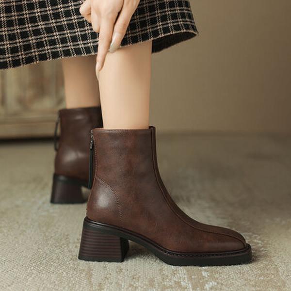 Luxurious Handmade Leather Women's Shoes: Craftsmanship Meets Elegance(Easn20181357)