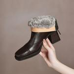 Handcrafted Genuine Leather Women's Shoes: Luxury, Elegance, and Artistry.(Easn20182270)