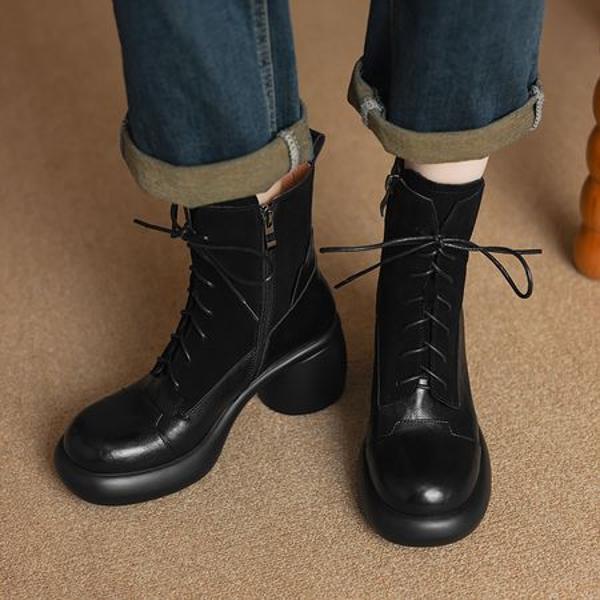 Exquisite Handcrafted Leather Women's Shoes – Luxurious Elegance(Easn20182271)