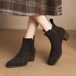 Handcrafted Leather Women’s Shoes: Luxurious Elegance(Easn20182277)