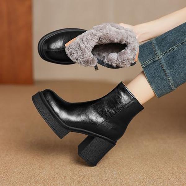 Elegant Handcrafted Genuine Leather Shoes - Luxurious Craftsmanship(Easn20182283)