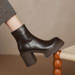 Elegant Handcrafted Genuine Leather Shoes - Luxurious Craftsmanship(Easn20182283)