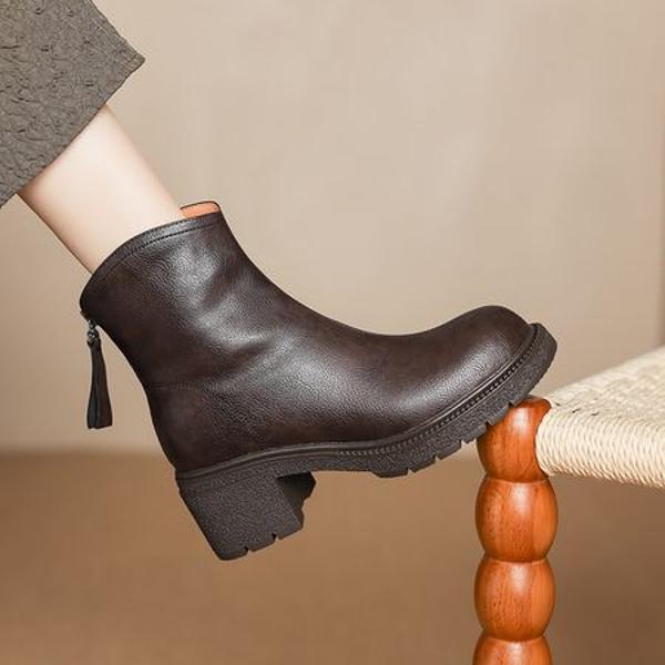 Elegant Handcrafted Leather Women's Shoes - Luxurious Craftsmanship(Easn20182276)