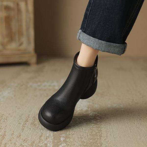 Elegant Handcrafted Leather Women's Shoes: Luxury Quality(Easn20181389)