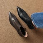 Handcrafted Leather Women's Shoes: Timeless Elegance & Luxurious Quality(Easn20182287)