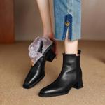 Crafted Luxury: Handcrafted Genuine Leather Women's Shoes(Easn20182288)