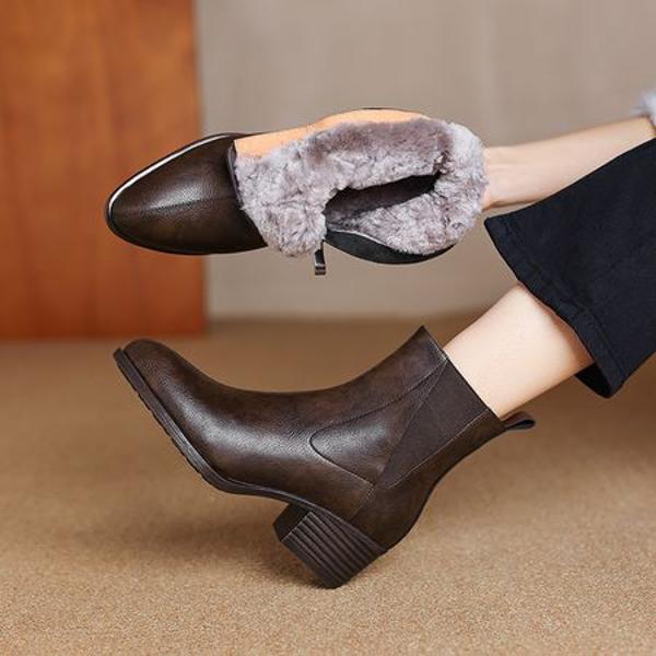 Luxurious Handmade Leather Women's Shoes: Elegance Redefined(Easn20182289)