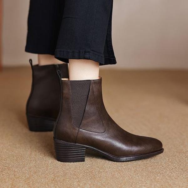 Luxurious Handmade Leather Women's Shoes: Elegance Redefined(Easn20182289)