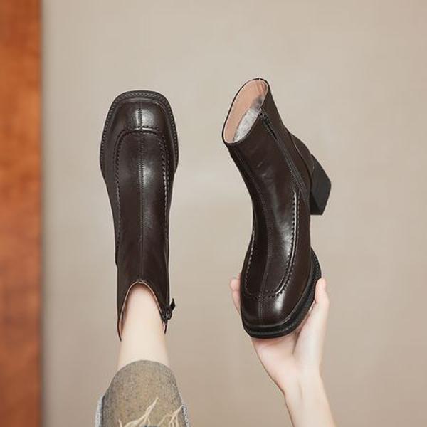 Handcrafted Luxury Leather Women’s Shoes: Elegance in Every Detail(Easn20182298)