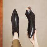 Elegant Handcrafted Leather Women's Shoes: Premium Quality & Luxurious Craftsmanship(Easn20182292)