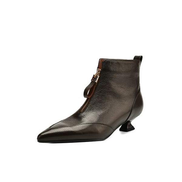 Handcrafted Luxury Leather Women's Shoes with Timeless Elegance(Easn20182295)