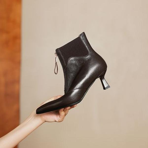 Handcrafted Luxury Leather Shoes for Elegant Women(Easn20182291)