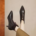 Handcrafted Luxury Leather Shoes for Elegant Women(Easn20182291)