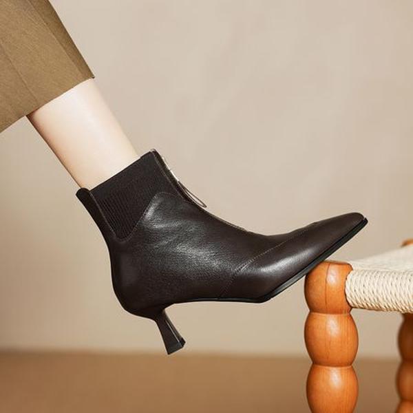 Handcrafted Luxury Leather Shoes for Elegant Women(Easn20182291)