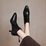 Handcrafted Genuine Leather Women's Shoes: Luxurious Quality and Elegance(Easn20182300)