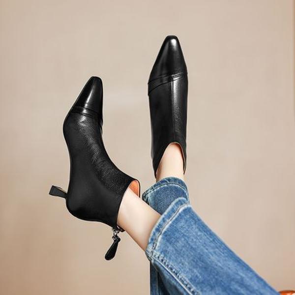 Exquisite Handcrafted Leather Women's Shoes for Elegant Style(Easn20182301)