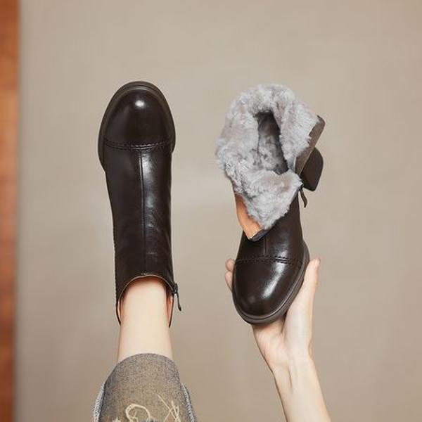 Exquisite Handmade Leather Women's Shoes: An Epitome of Luxury and Elegance(Easn20182305)