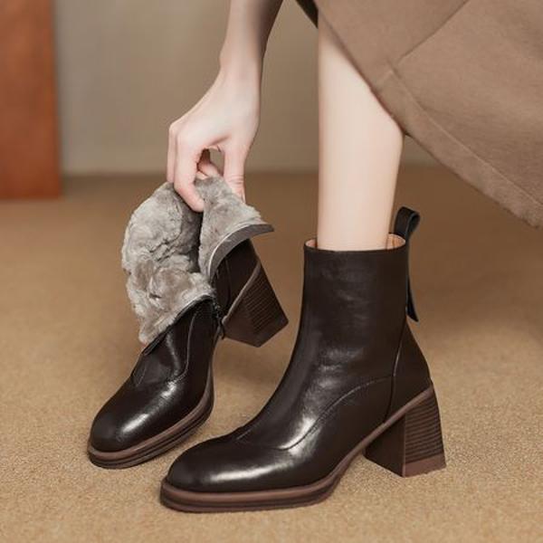 Handcrafted Luxury Leather Women's Shoes - Elegance Redefined(Easn20182307)