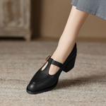 Handcrafted Genuine Leather Women's Shoes: Luxury, Elegance, Quality Craftsmanship(Easn2018a1898)