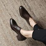 Exquisite Handcrafted Leather Women's Shoes for Elegant Luxury(Easn2018a1900)