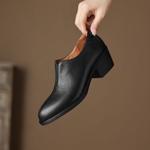 Exquisite Handcrafted Leather Women's Shoes for Elegant Luxury(Easn2018a1900)